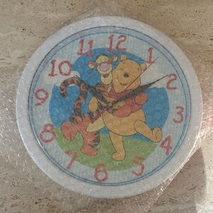 Winnie the Pooh and Tigger Wall Clock